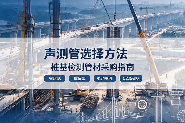 岫岩声测管选型标准